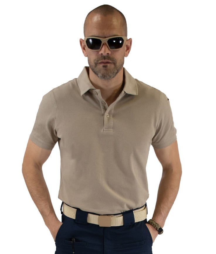 YDS PROFESSIONAL POLO T-SHIRT -BEJ