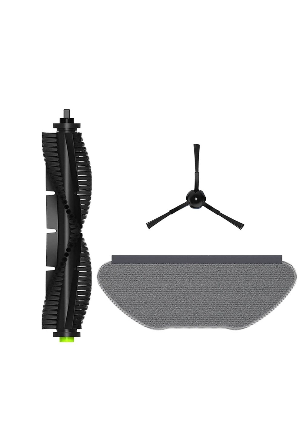 360 Vacuum Mop Cleaner S10 Robot Süpürge Uyumlu 3'lü Yedek Parça Seti