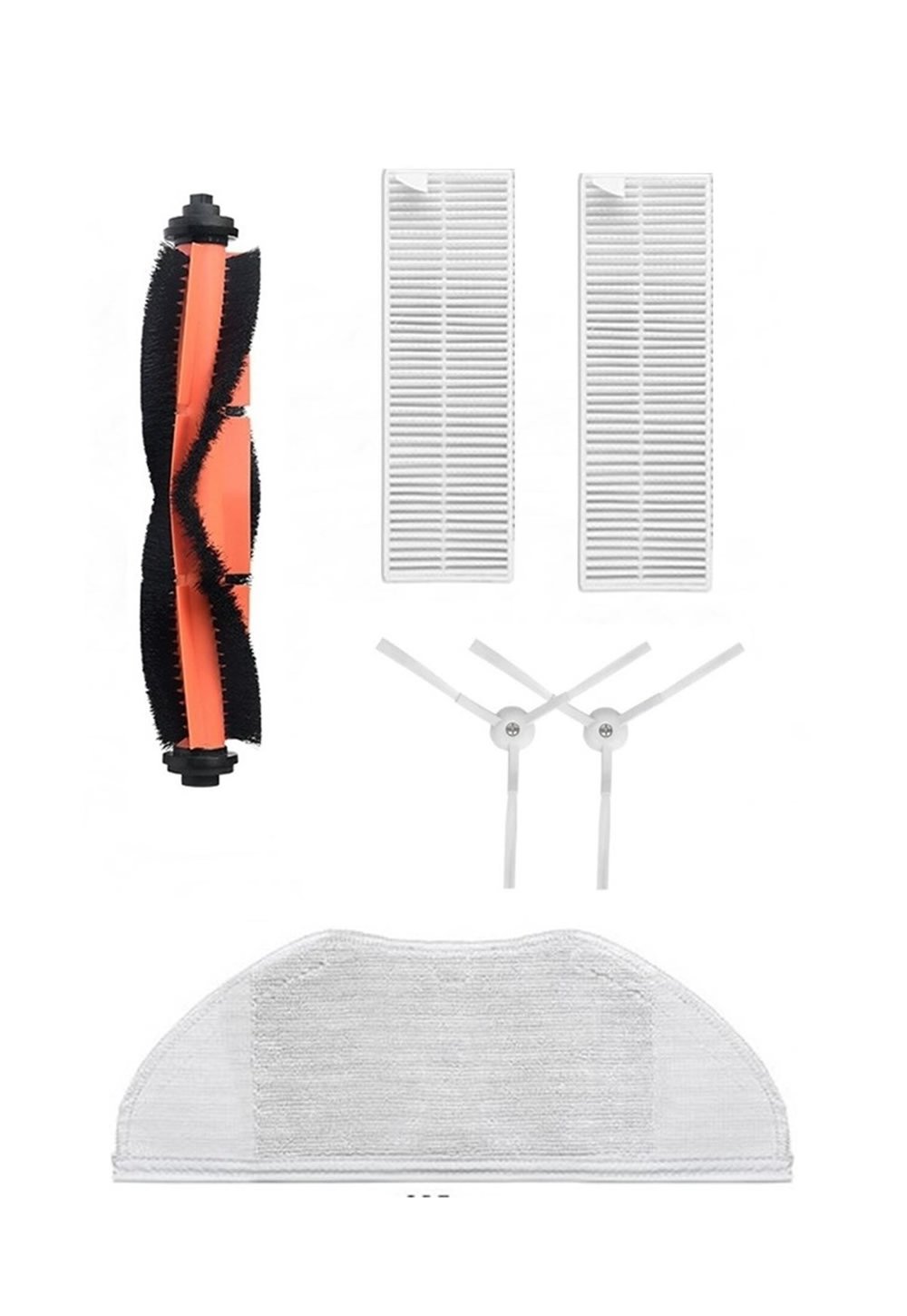 Xiaomi Essential Vacuum Mop 6'lı Yedek Parça Seti