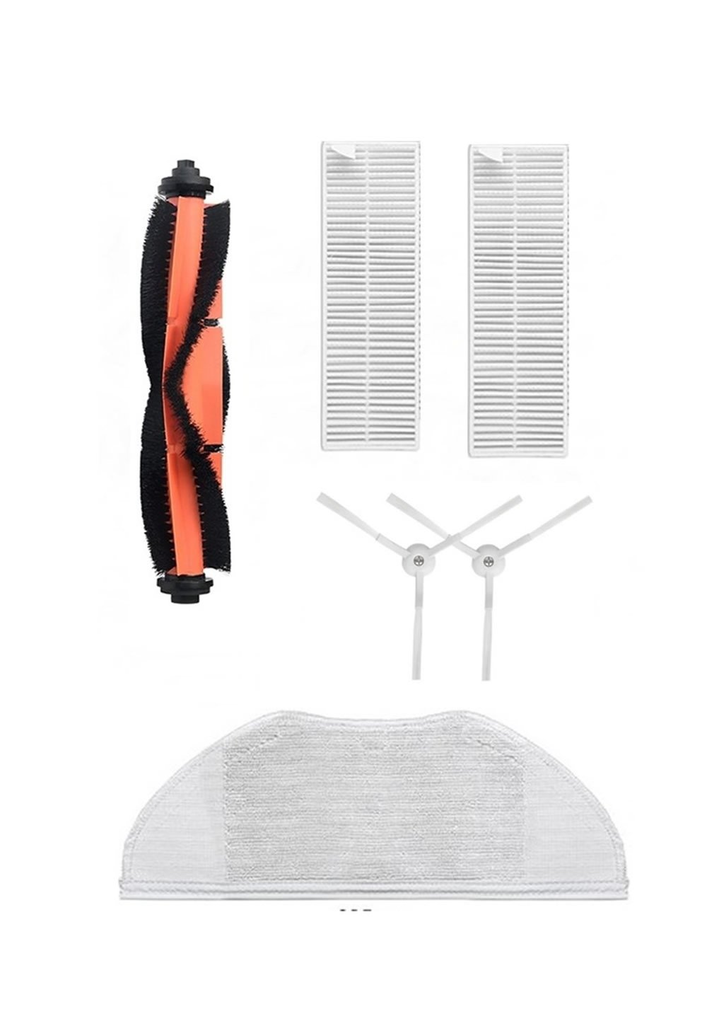 Xiaomi Essential Vacuum Mop 6'lı Yedek Parça Seti