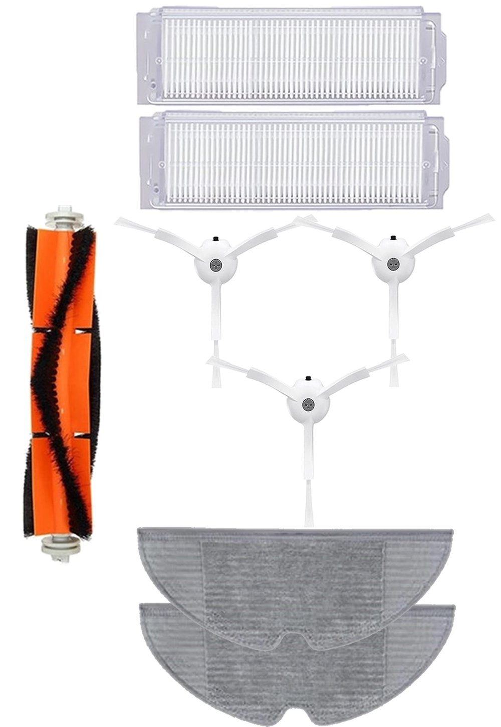 Xiaomi Vacuum Mop 2 Pro Süpürge Uyumlu 8'li Yedek Parça Seti