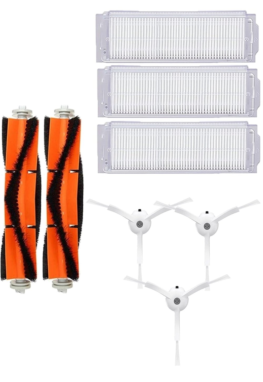 Xiaomi Vacuum Mop 2 Pro Süpürge Uyumlu 8'li Yedek Parça Seti