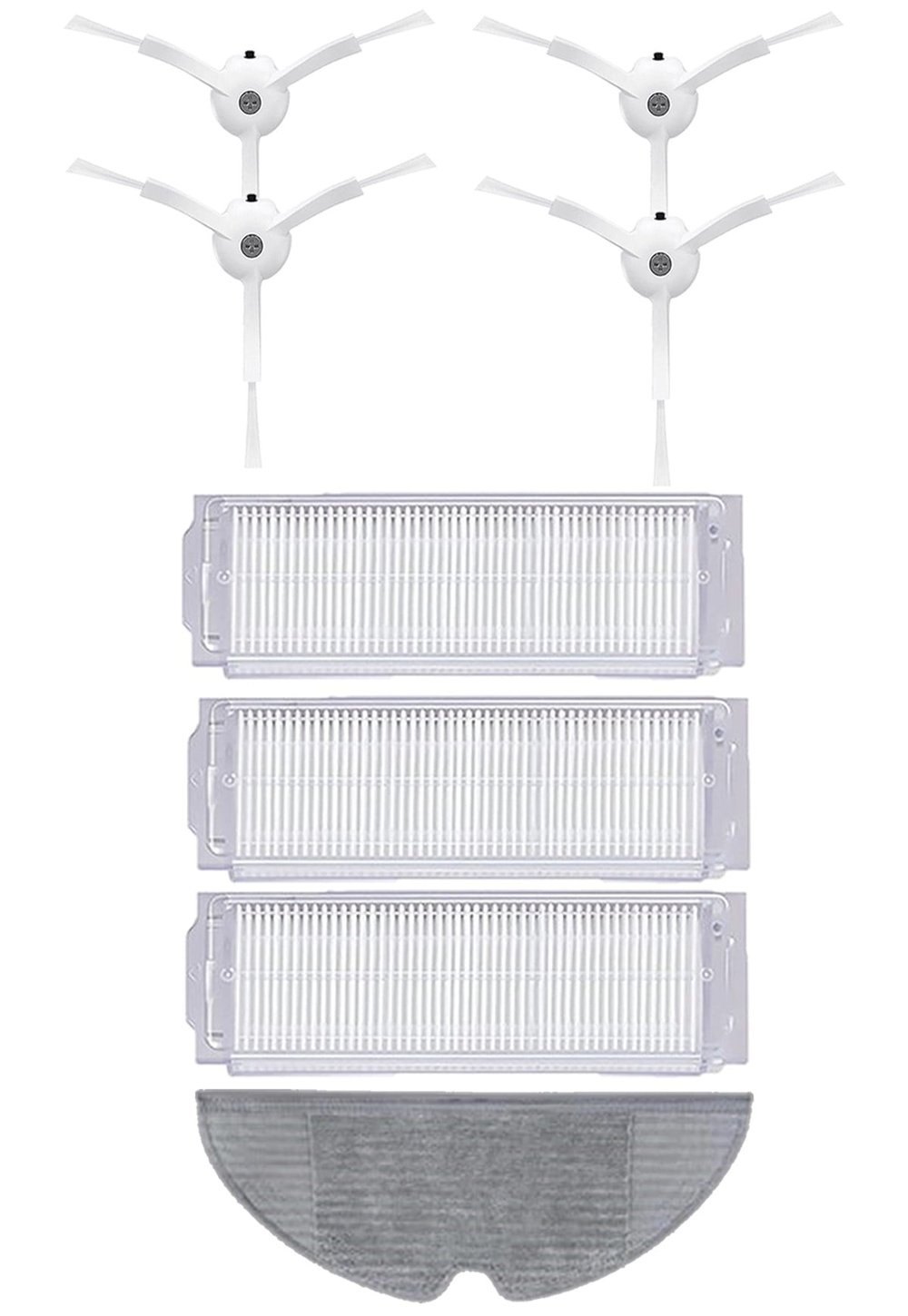 Xiaomi Vacuum Mop 2 Pro Süpürge Uyumlu 8'li Yedek Parça Seti