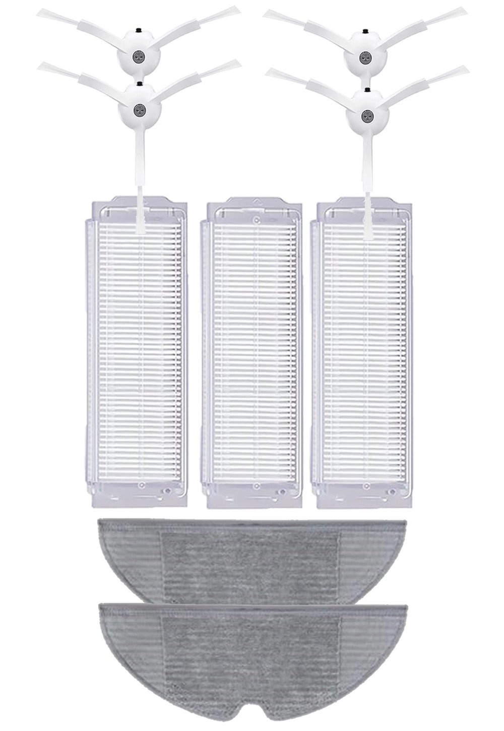 Xiaomi Vacuum Mop 2 Pro Süpürge Uyumlu 9'lu Yedek Parça Seti