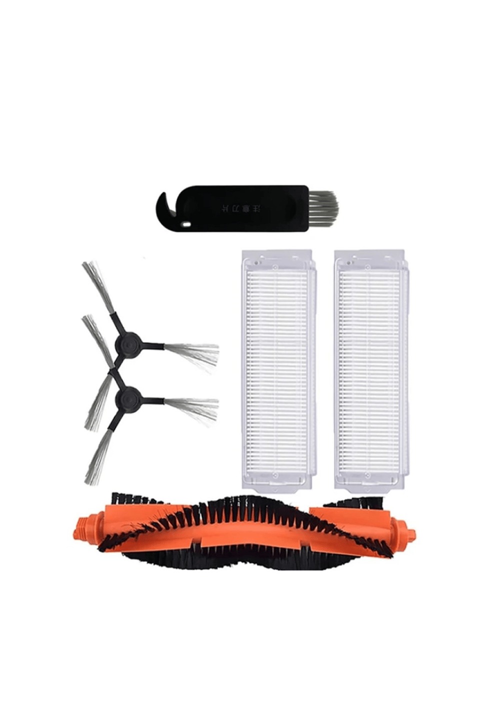 Xiaomi Vacuum Mop 2S (XMSTJQR2S) Robot Süpürge Uyumlu 5'li Yedek Parça Seti