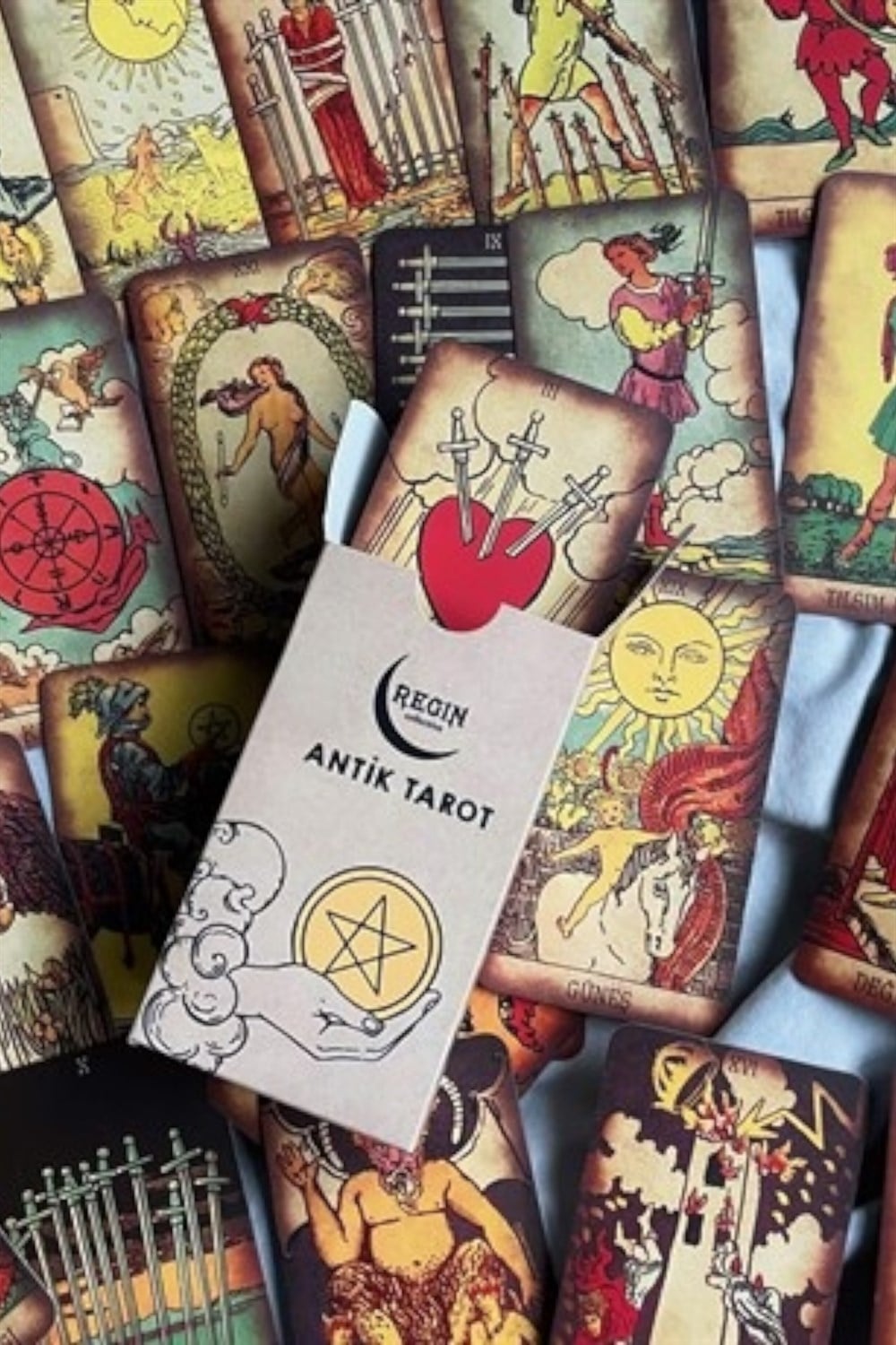 78 Kartlı Regin Antik Tarot Seti