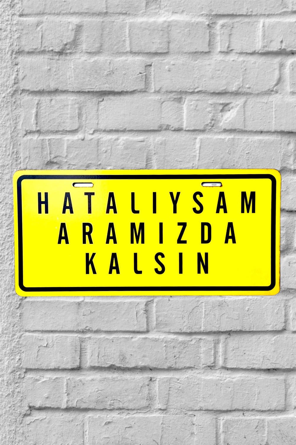 Aramızda Kalsın Ahşap Poster