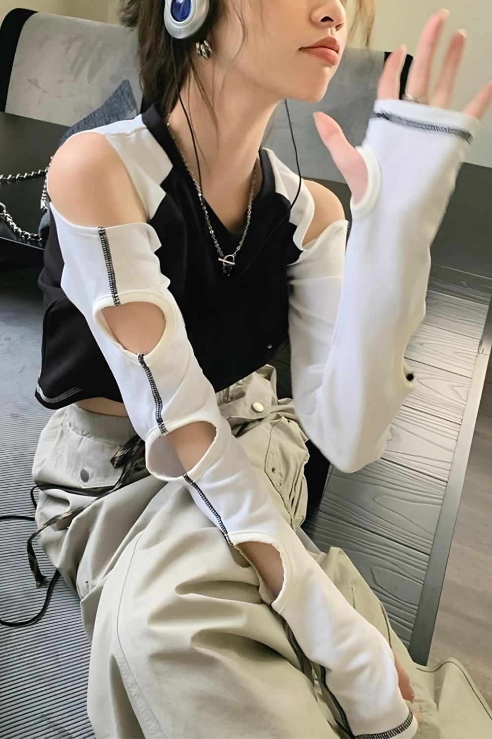 Basic Kol Detay Bluz