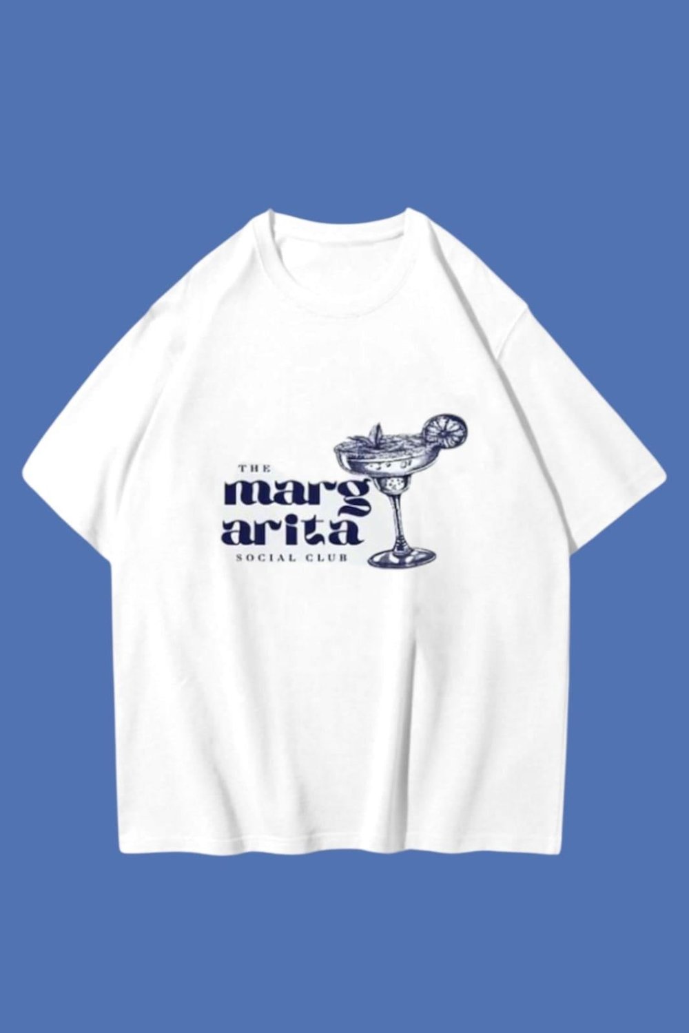 Blue Margarita Oversize T-shirt