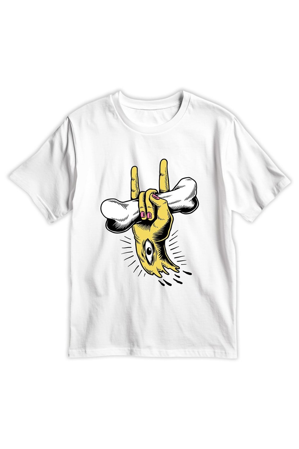 Bone Hand Oversize T-shirt