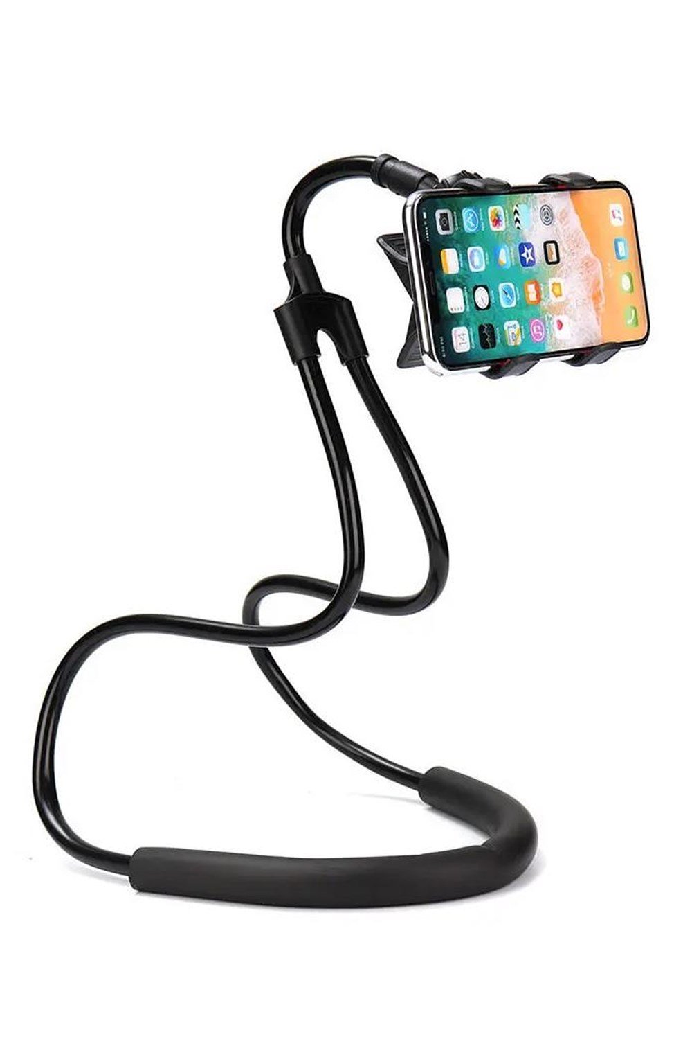 Boyuna Asmalı Siyah Yeni Telefon Tutucu