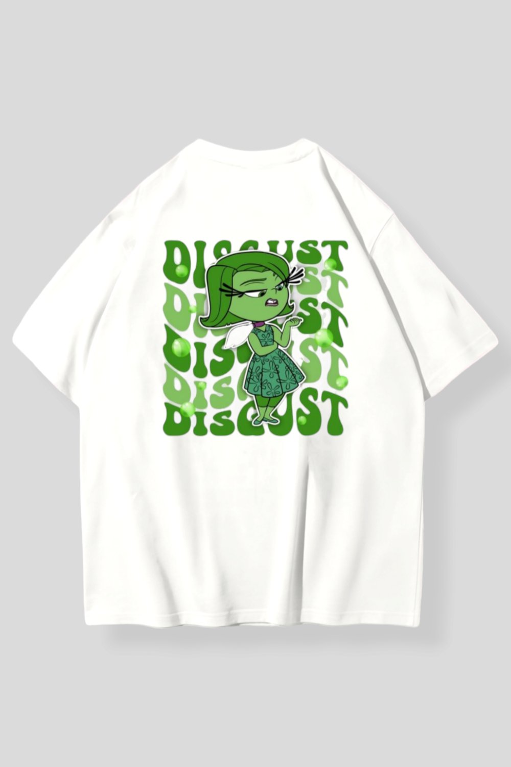 Dısgust Green Oversize T-shirt