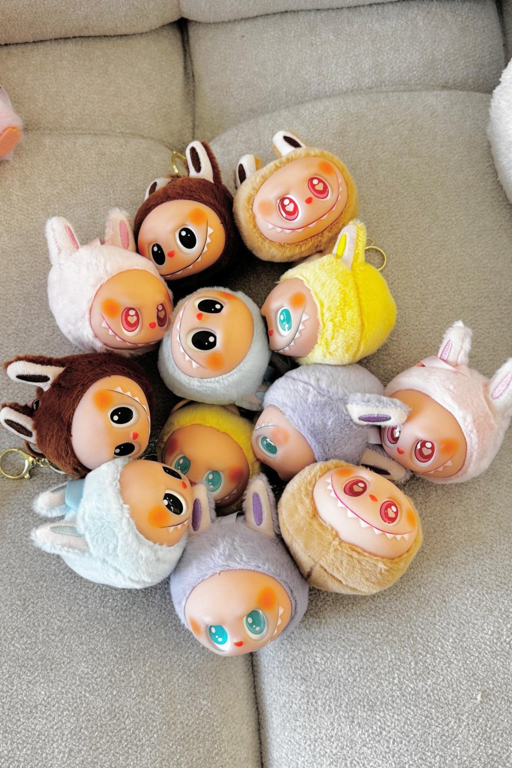 Face Labubu Anahtarlık