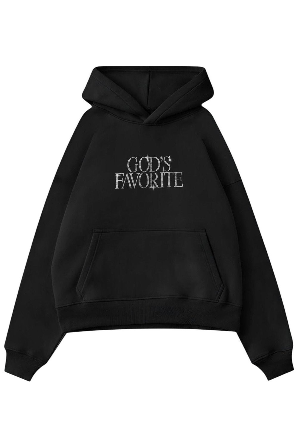 Gods Favorite Taşlı 3 İplik Oversize Sweatshirt