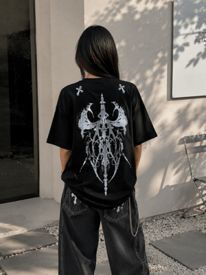 Gothic Sword Oversize T-shirt