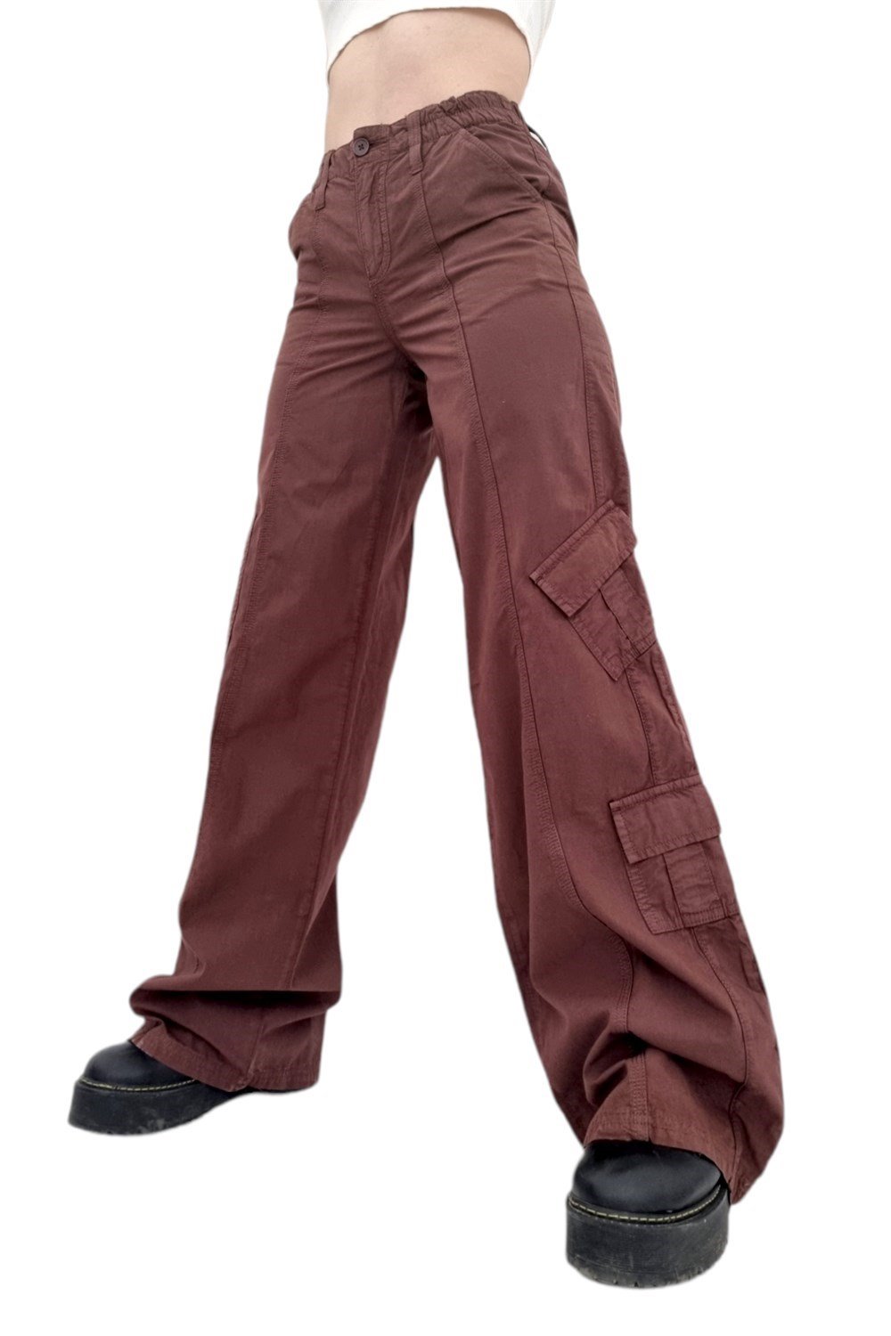 Kahverengi Kargo Pantolon