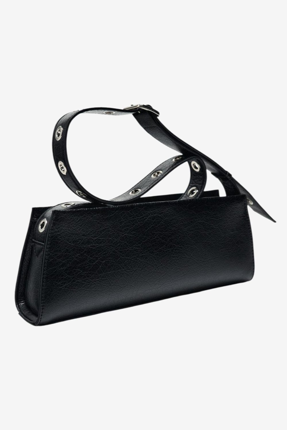 Kuş Gözü Detaylı Baget Çanta