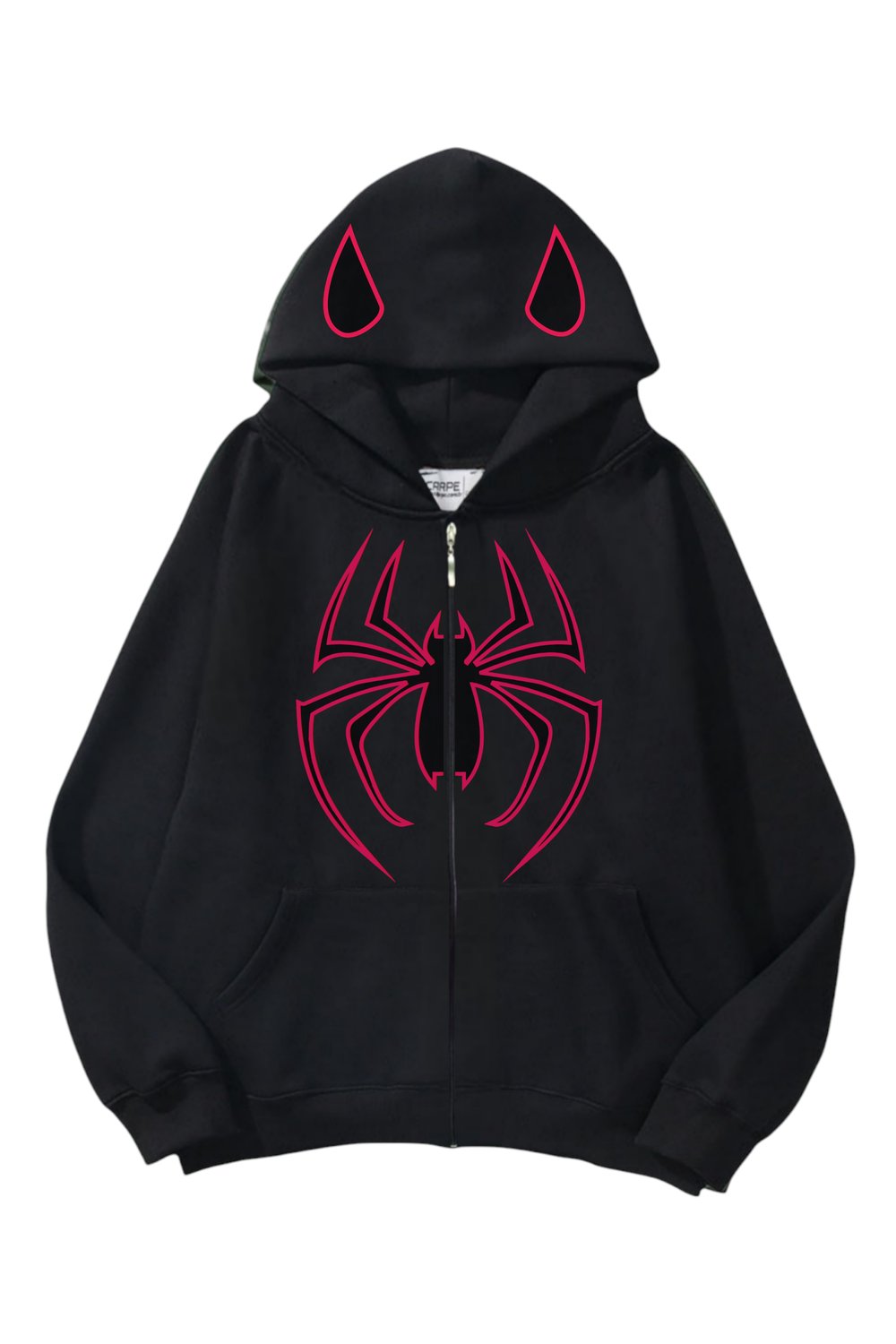Pink Dark Spider 3 iplik Oversize Hırka