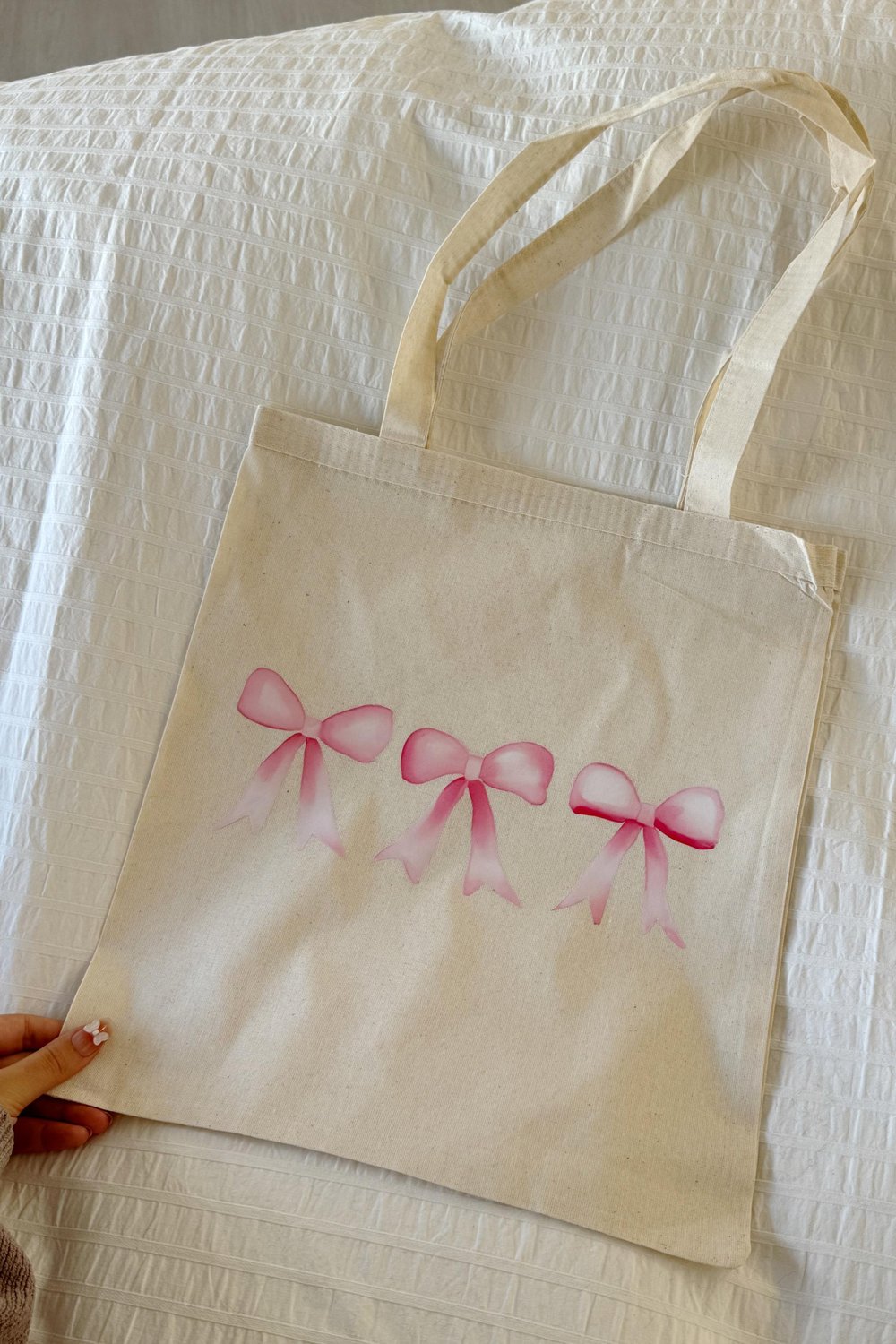 Pink Ribbon Bez Çanta