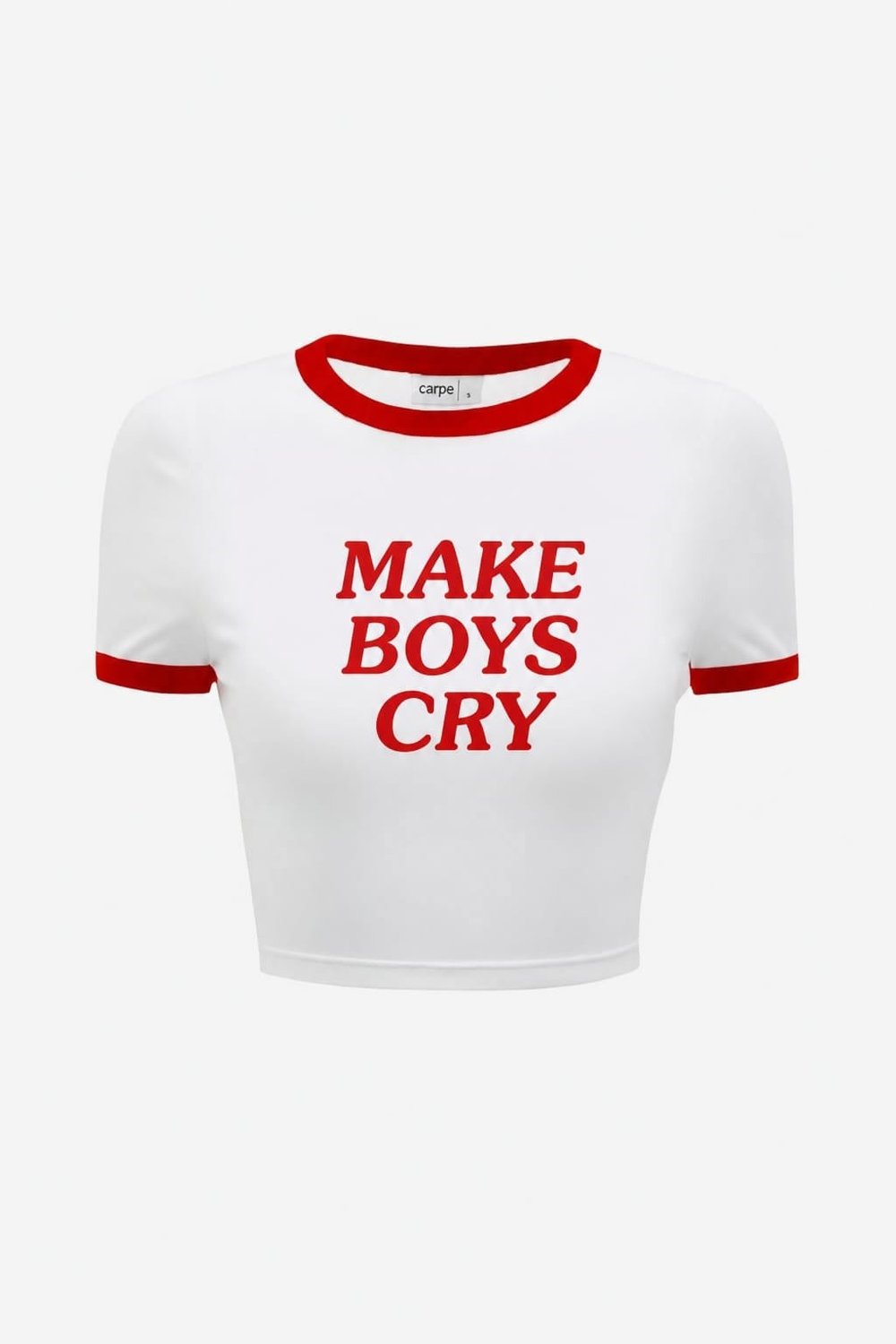 Red Biyeli Make Boys Cry Crop