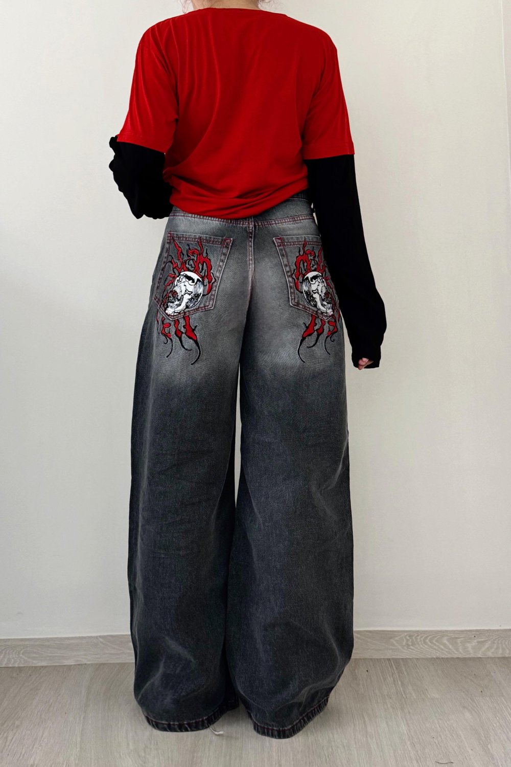 Red Stitch Jeans