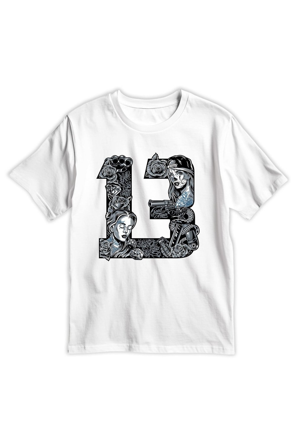 Rose Girl 13 Oversize T-shirt