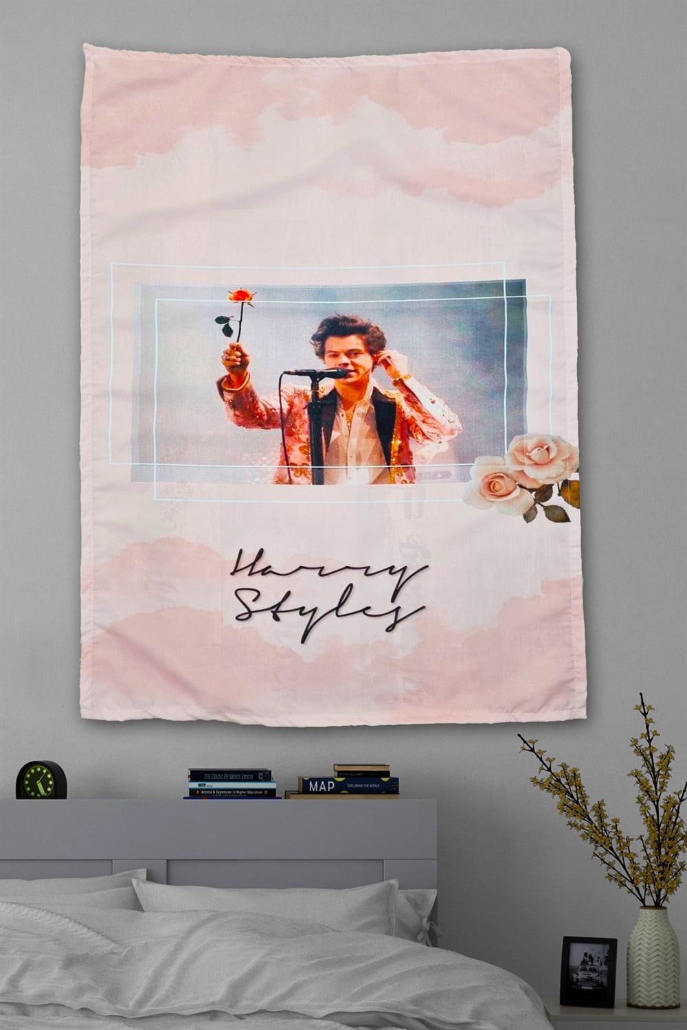 Rose Harry Duvar Halısı