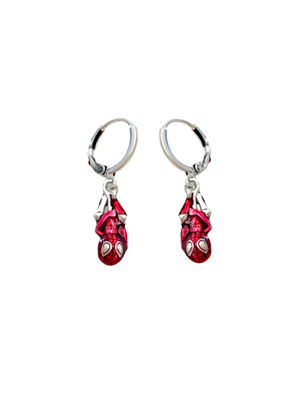 Sallantılı Red Spider Küpe