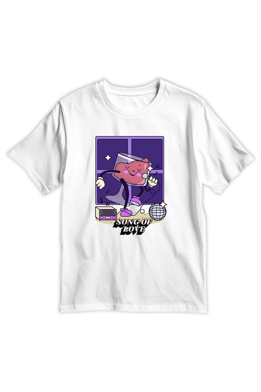 Song Of Love Oversize T-shirt