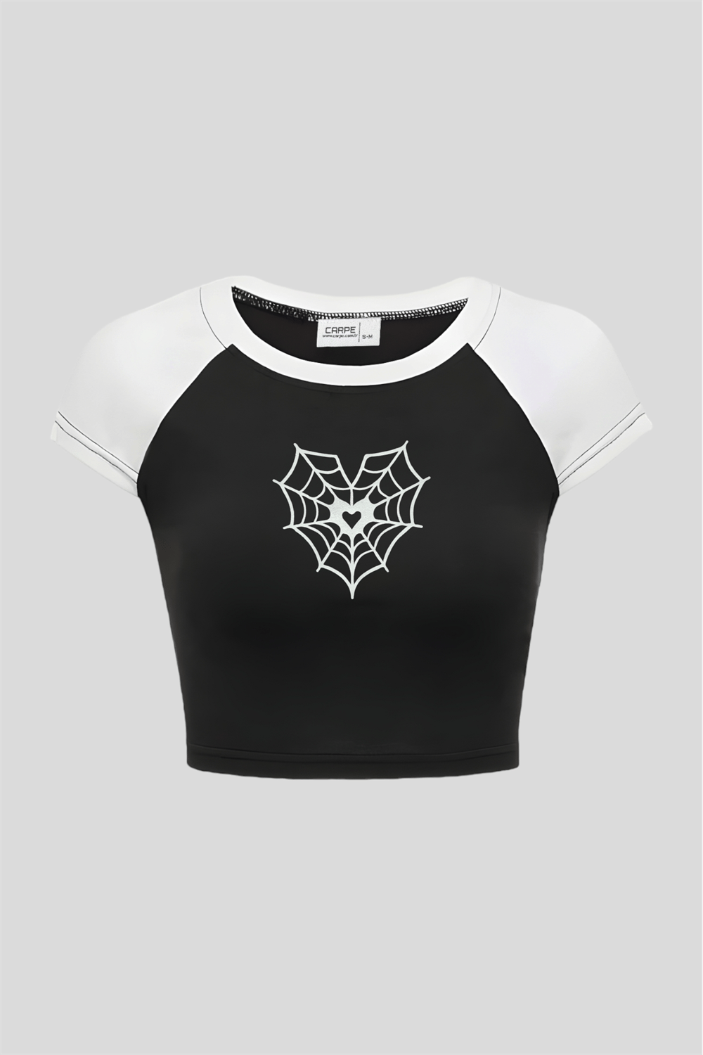Spider Web Heart Crop