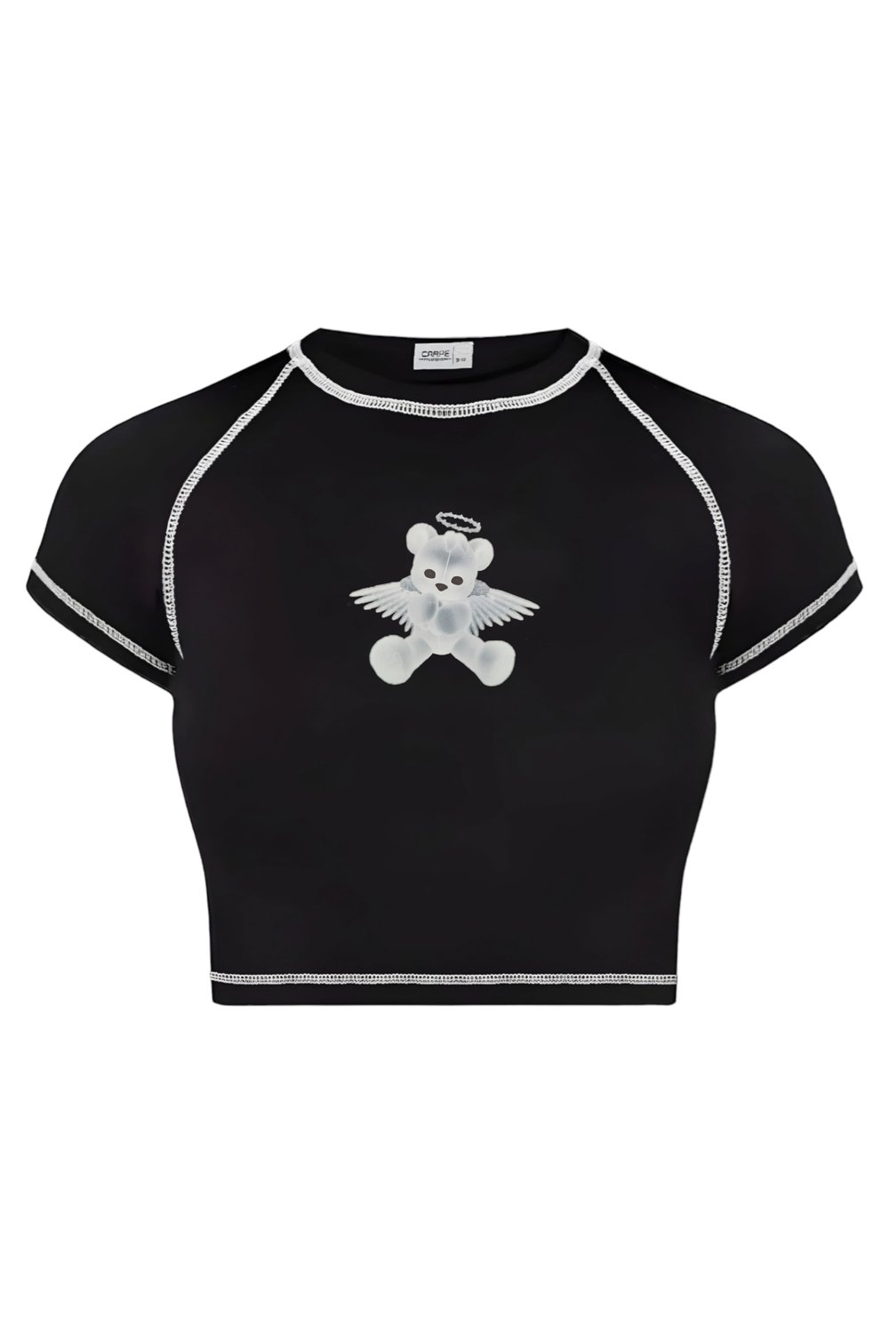 Ters Dikiş Angel Bear Crop