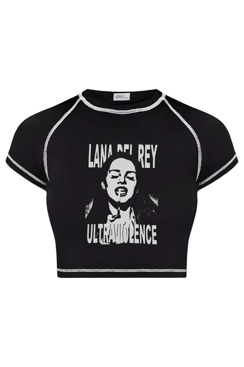Ters Dikiş Lana Del Rey Crop