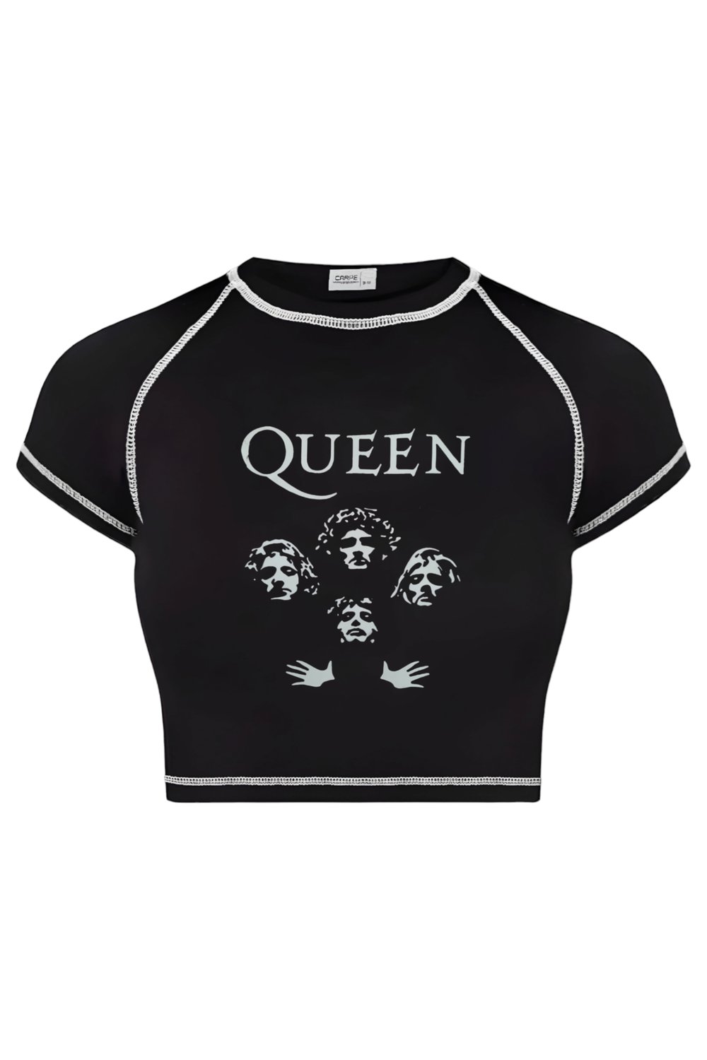 Ters Dikiş Queen Crop