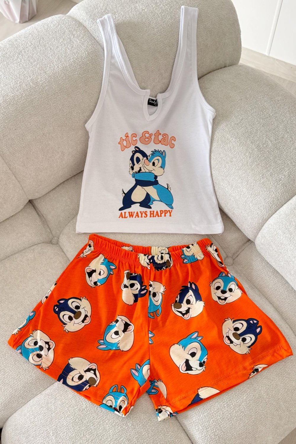 Tic-Tac Şortlu Takım