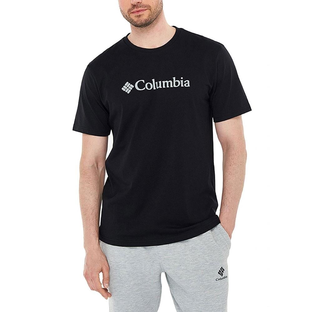 Columbia Csc M Basic Big Logo Brushed Ss Tee Erkek Tişört CS0287
