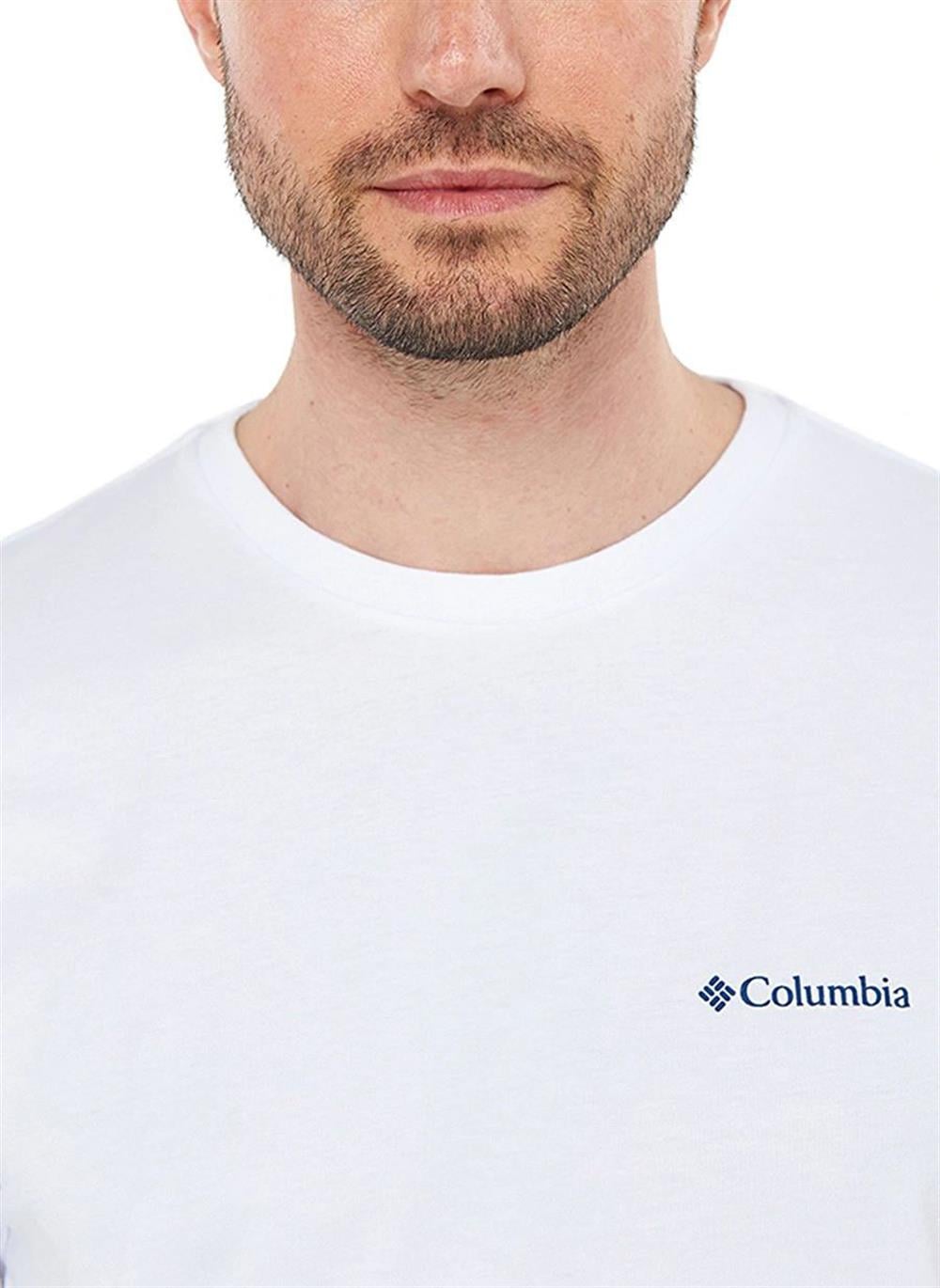 Columbia Csc M Basic Sm Logo Brushed Ss Tee Erkek Tişört CS0282