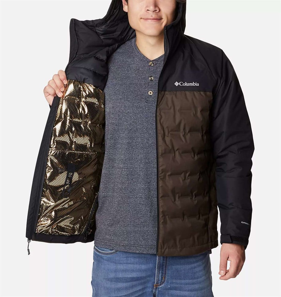 Columbia Wm508Grand Trek İi Down Hooded Jacket Erkek Mont WM5083