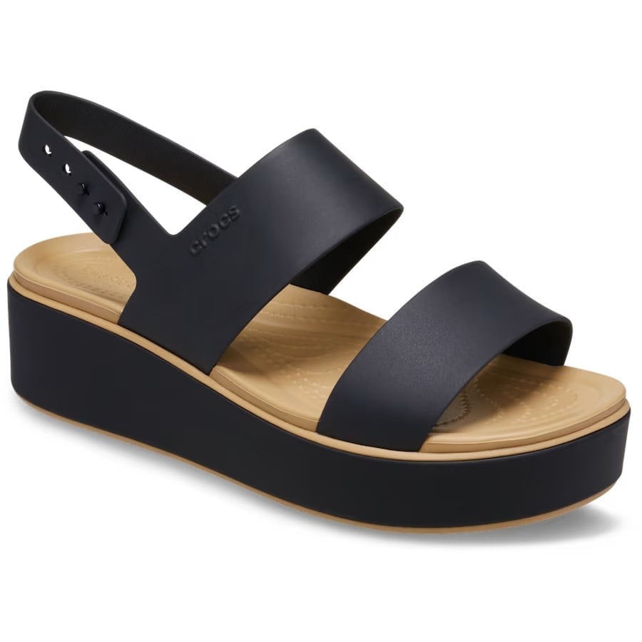 Crocs Brooklyn Matte Wrap Low Wedge Kadın Terlik 211802