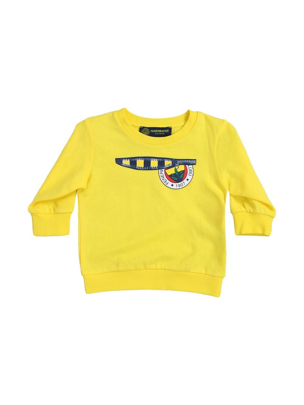 Fenerbahçe Fermuar Baskılı Bebek Sweat BE017CFK12