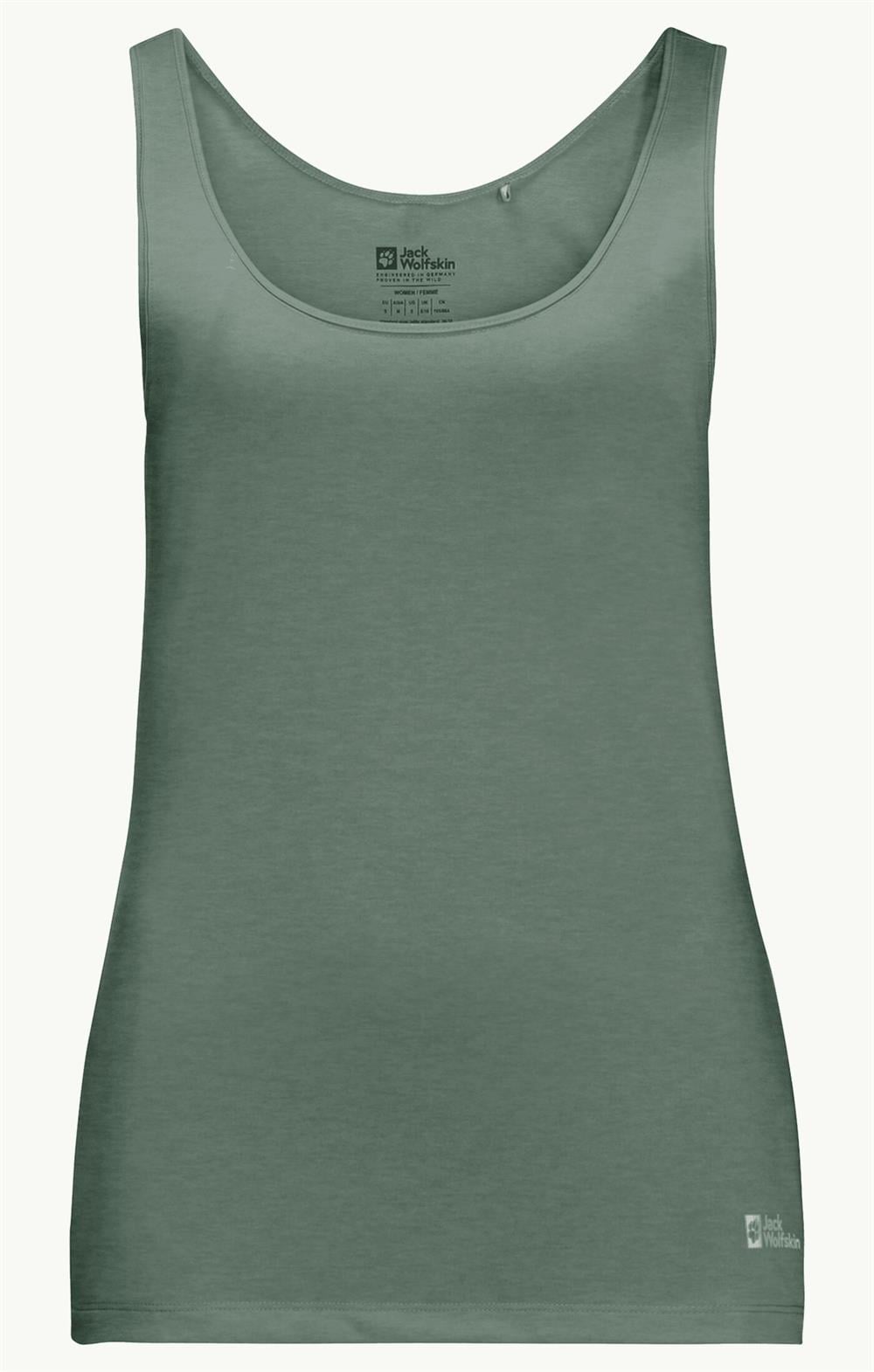 Jack Wolfskin Pack & Go Tank W Kadın Atlet 1807283