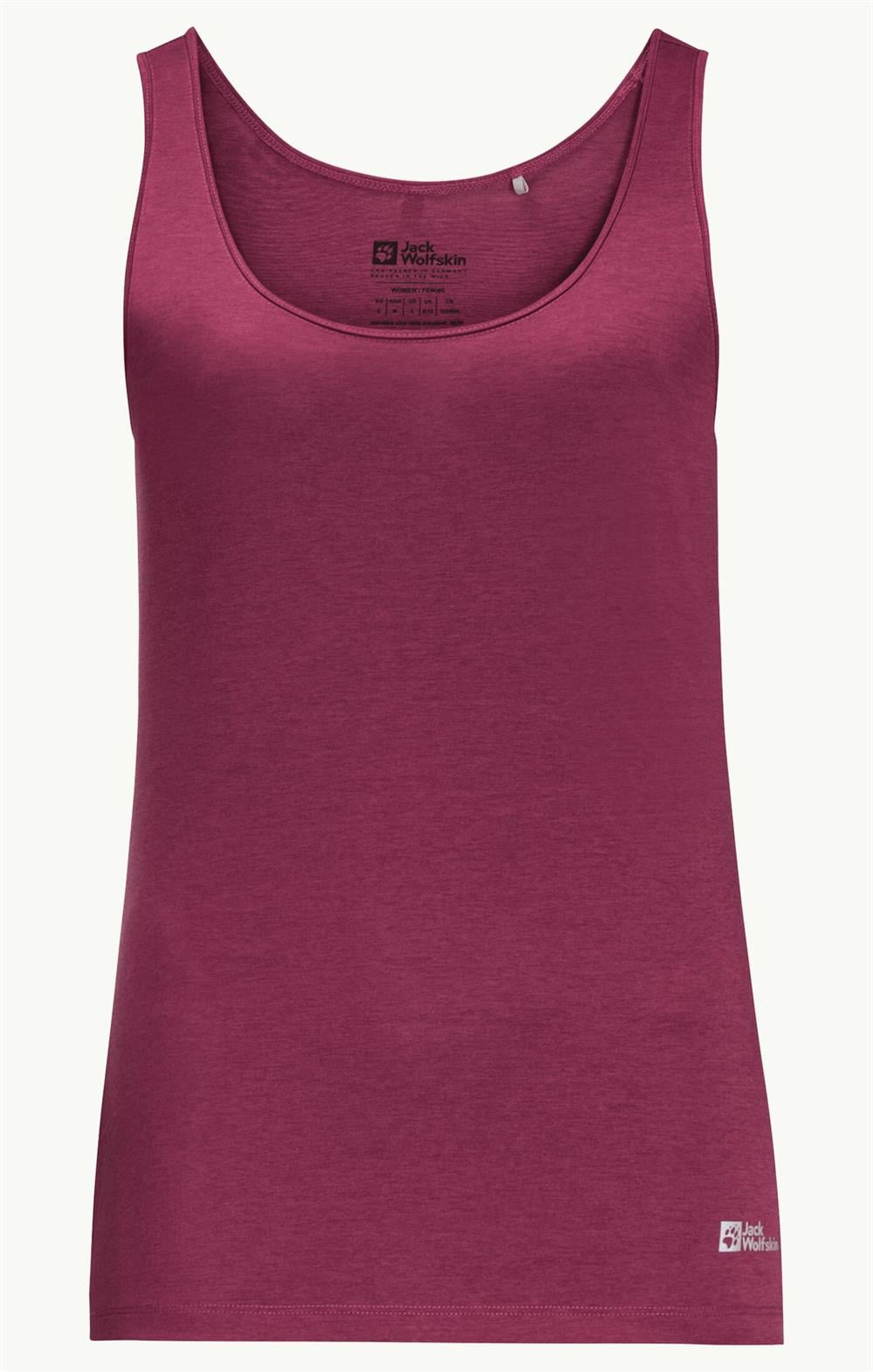 Jack Wolfskin Pack & Go Tank W Kadın Atlet 1807283