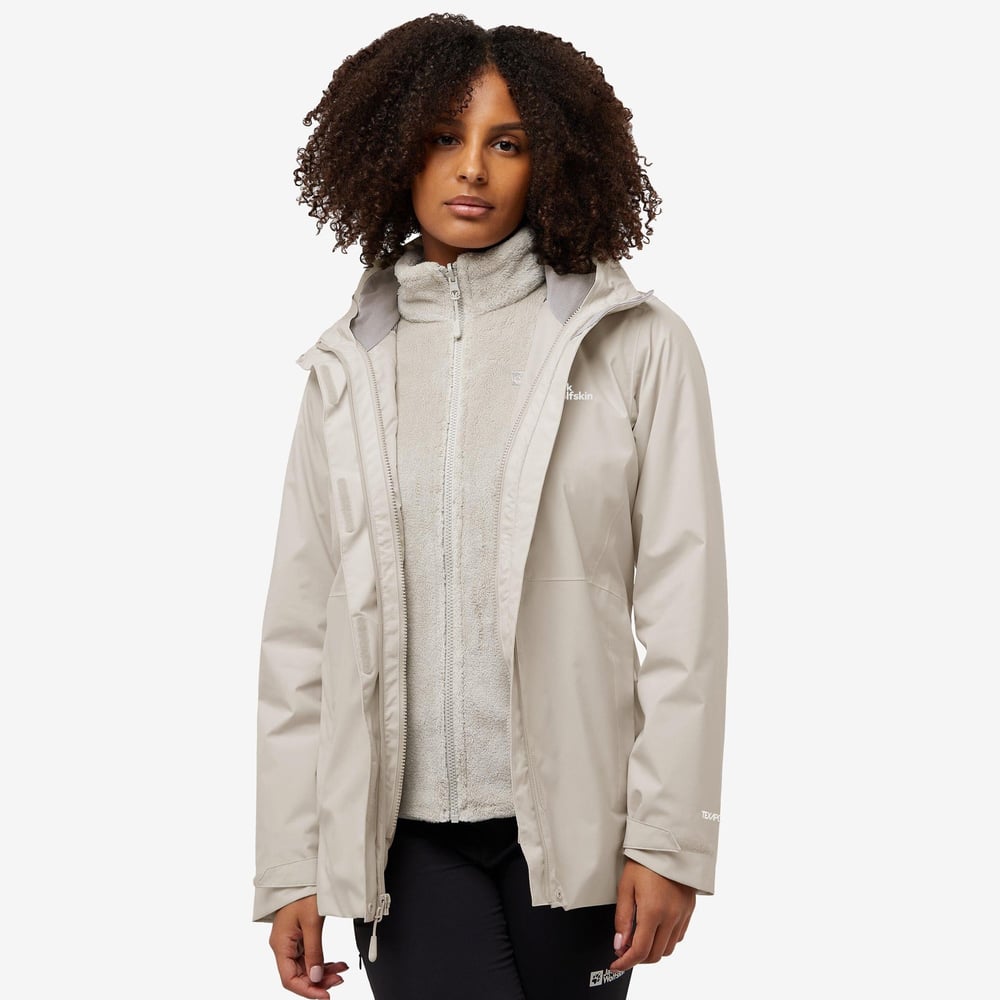 Jack Wolfskin Rotwand 3İn1 Jkt W Kadın Mont A60333