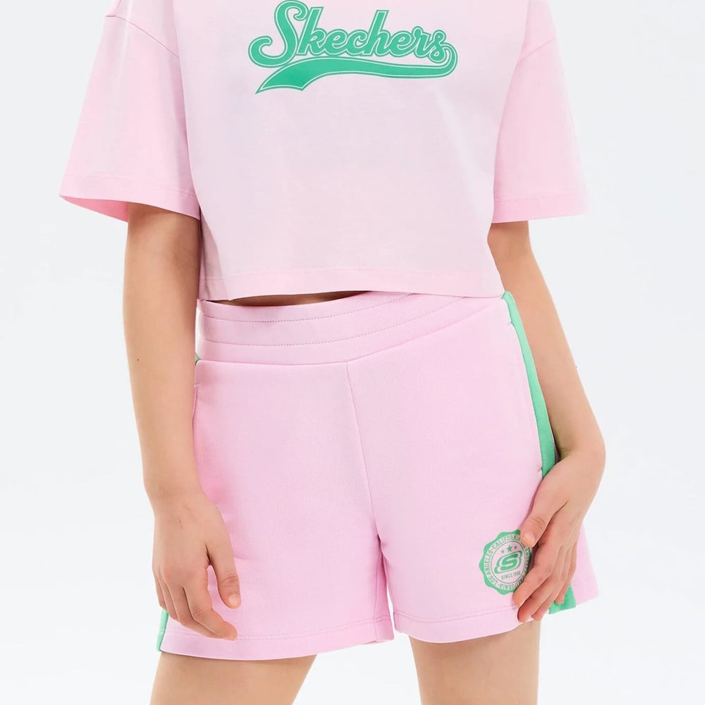 Skechers G Lw Fleece Sweat Short Çocuk Şort SK2610032