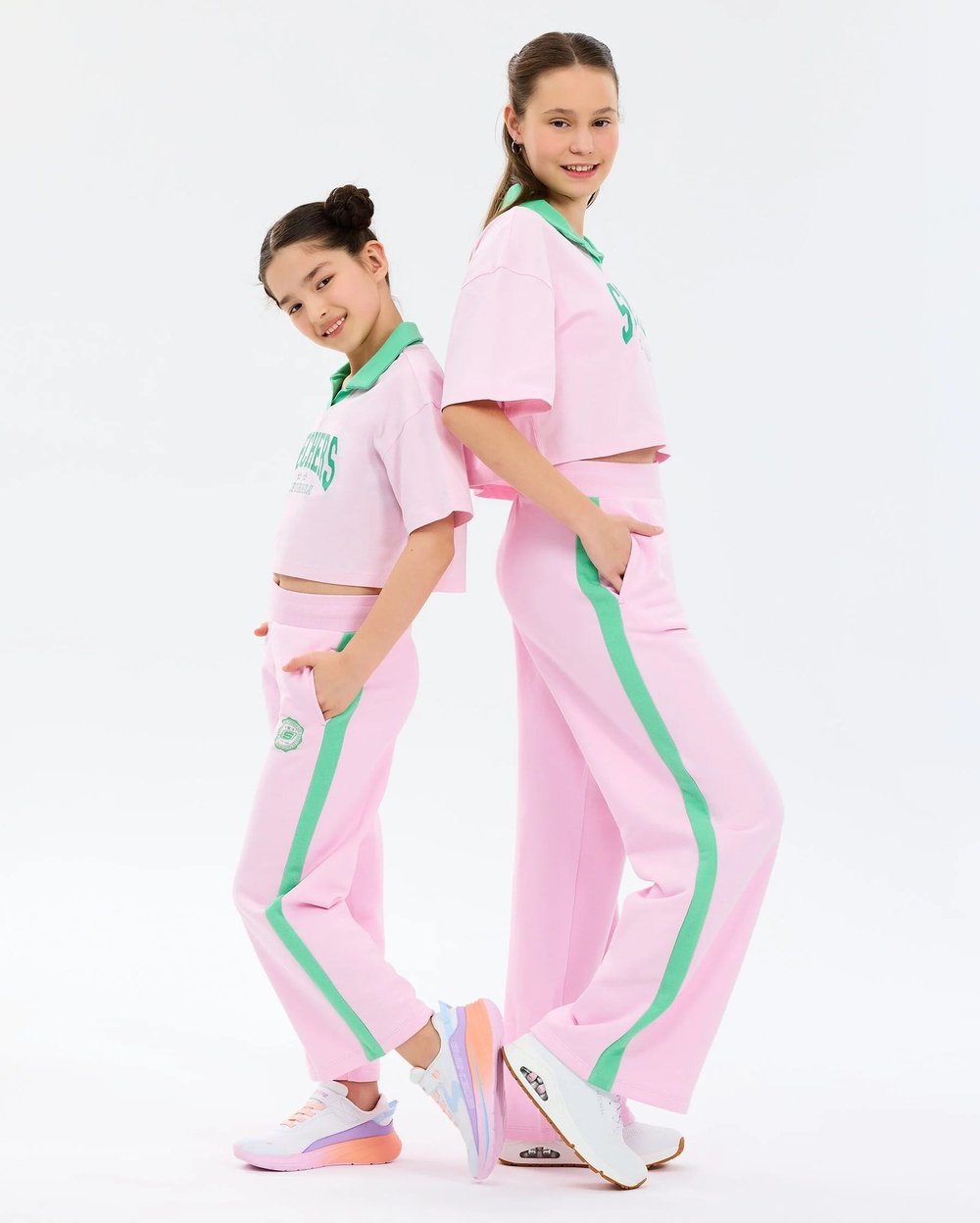 Skechers G Lw Fleece Wideleg Sweatpant Çocuk Eşofman Altı SK2610030