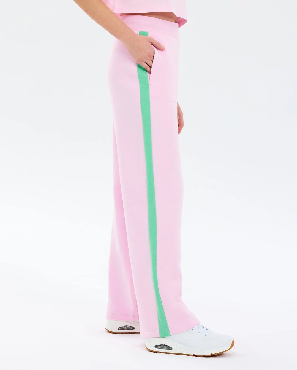 Skechers G Lw Fleece Wideleg Sweatpant Çocuk Eşofman Altı SK2610030