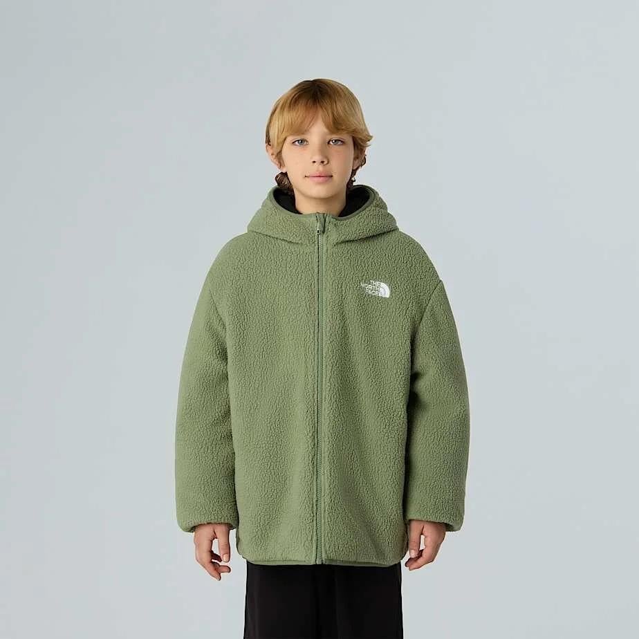 The North Face B Reversıble Shasta Fz Hooded Jacket Çocuk Mont-Ceket