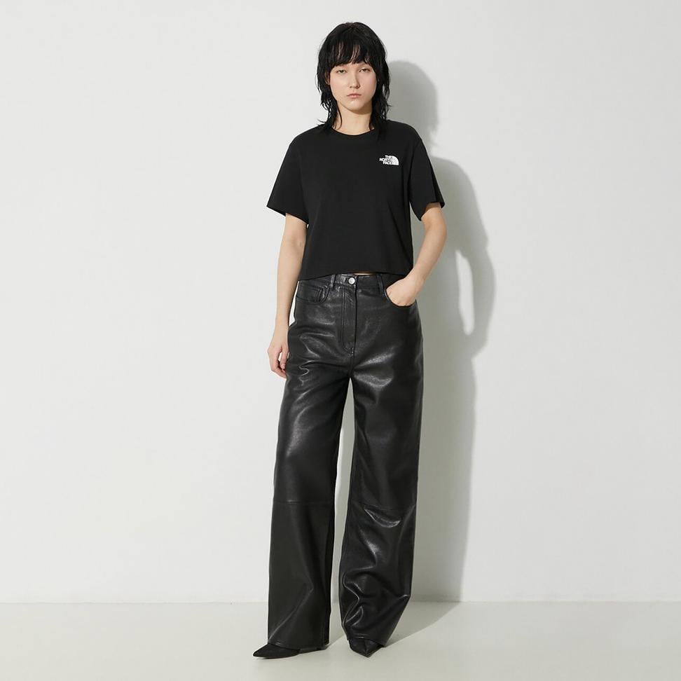 The North Face W Simple Dome Cropped Slim Tee Kadın Tişört NF0A87U4JK31