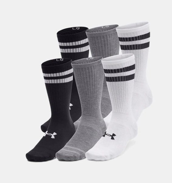 Under Armour Ua Essential 6Pk Crew Unisex Çorap 1387058
