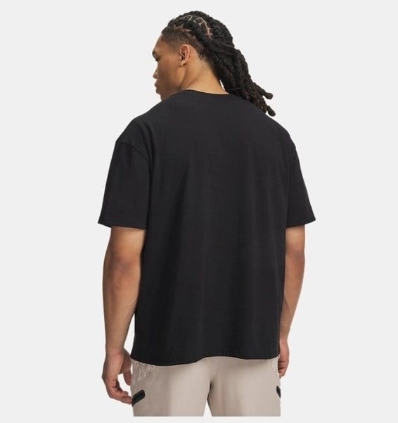 Under Armour Ua M Hwt Metal Logo Ss Erkek Tişört 6013618