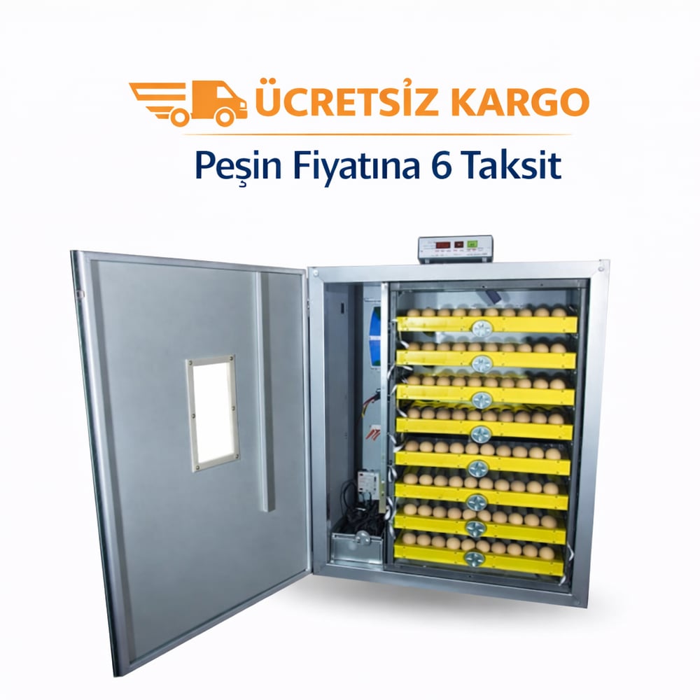 500'lük Ticari Kuluçka Makinesi